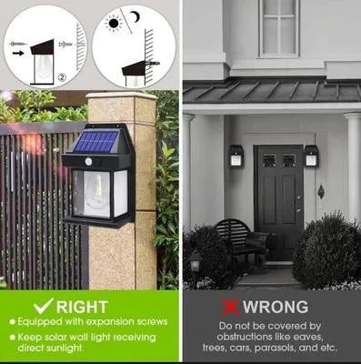 Solar Sensor Lamp